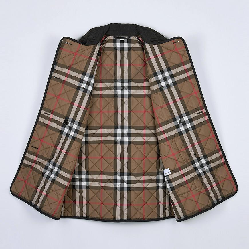 BURBERRY Women’s Tything Quilted Jacket Black