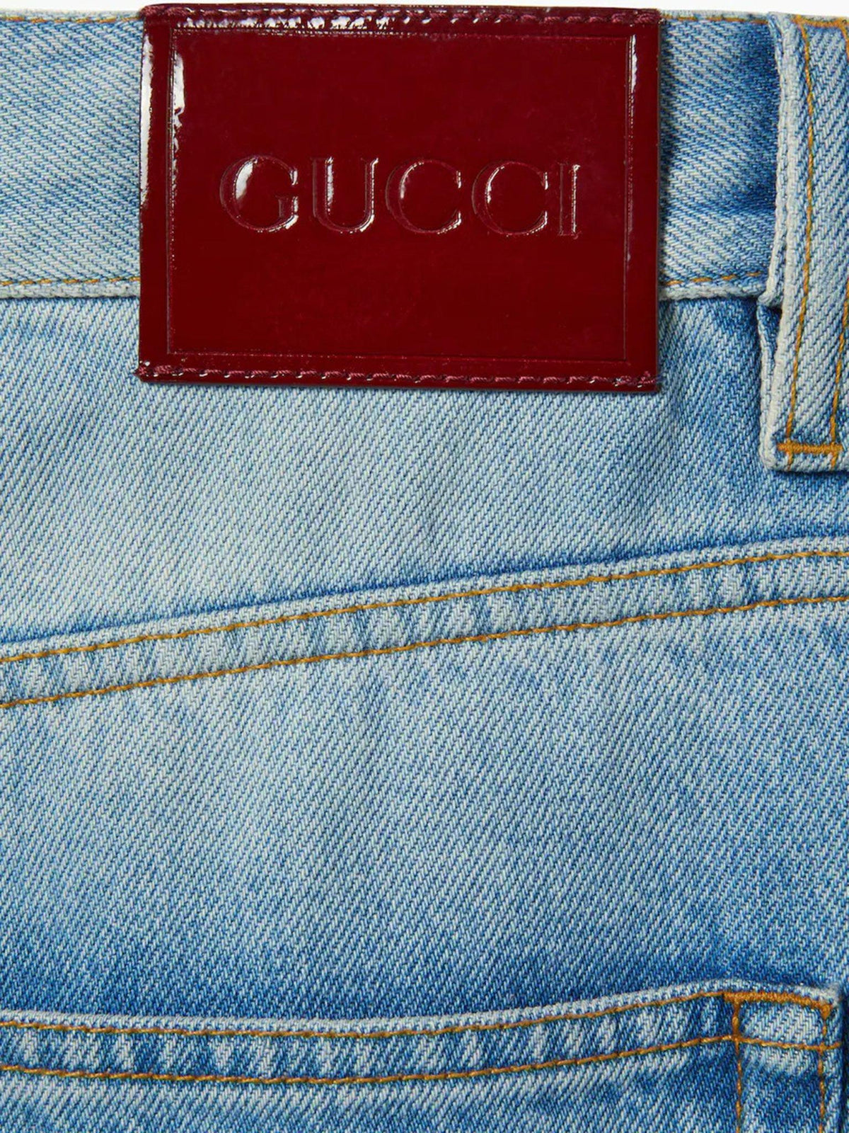 GUCCI Blue Denim Jeans Women’s Pants