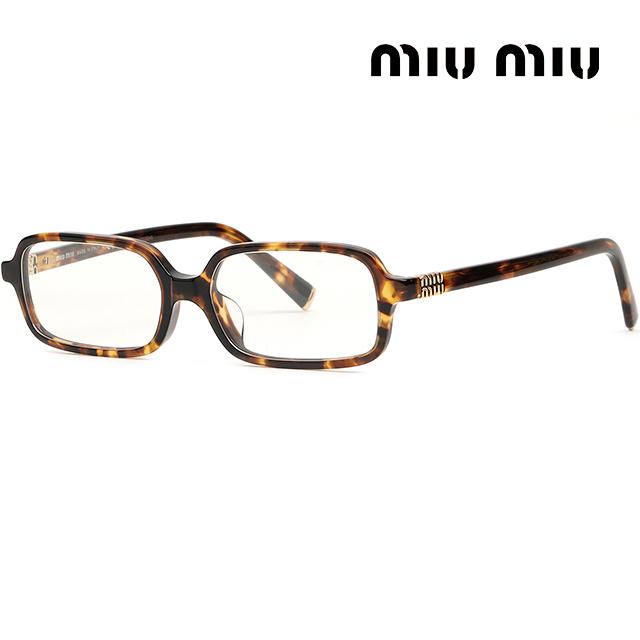 Miu Miu Blue Light Blocking Acetate Square Sunglasses Asian Fit MU11ZSF 14L 08N