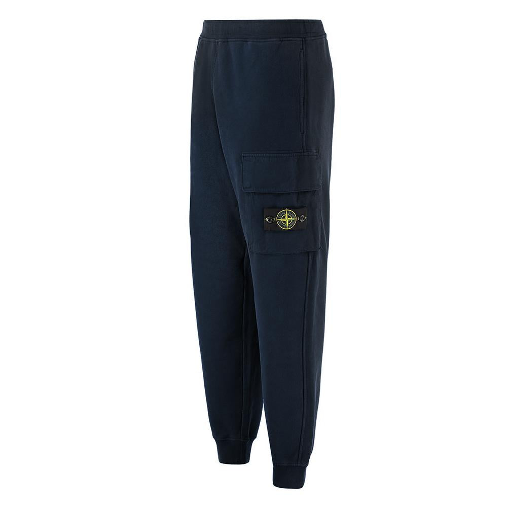STONE ISLAND Regular Fit Jogger Sweatpants Navy with Leg Pocket