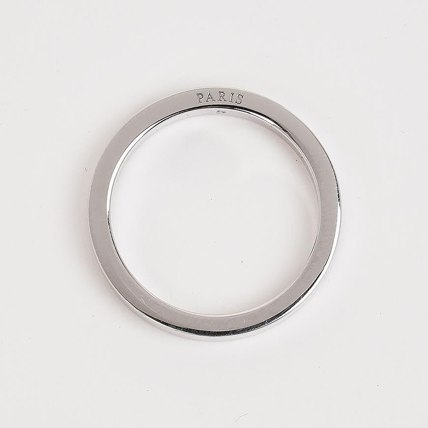 Maison Margiela Unisex Logo Ring Silver-Tone Jewelry