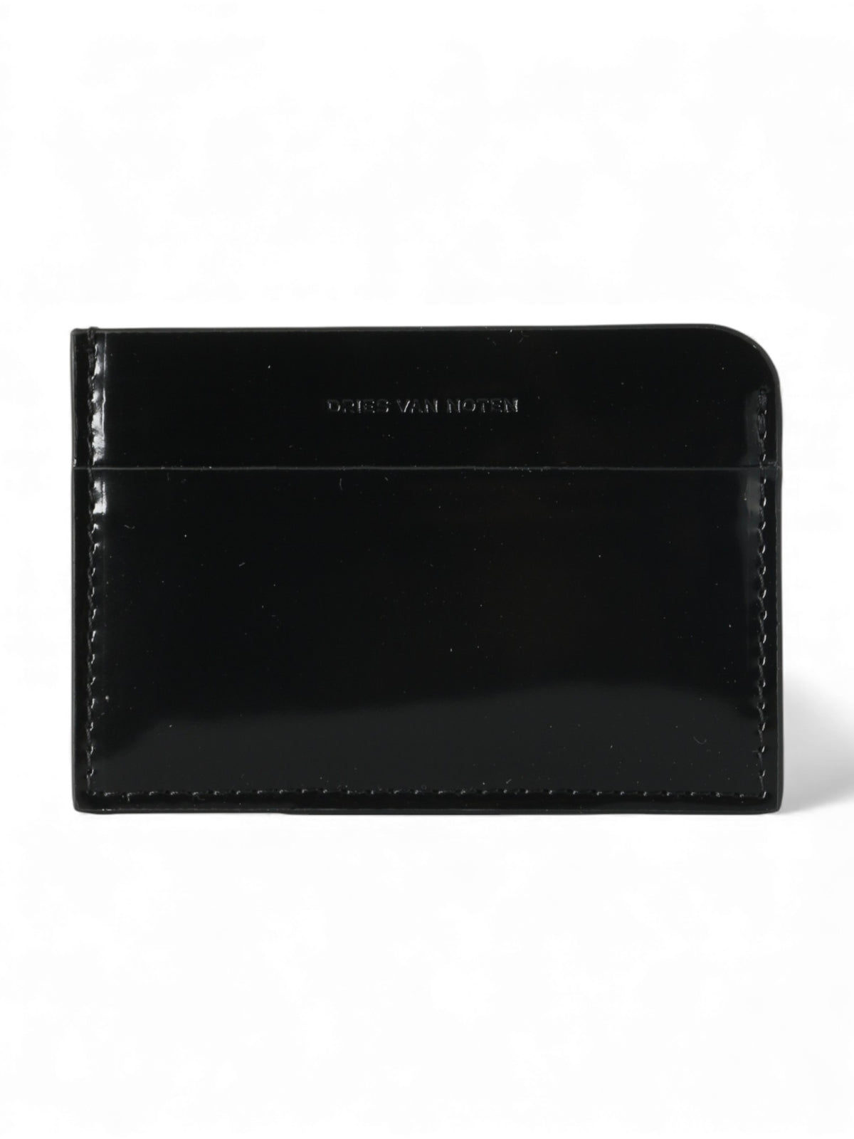 Dries Van Noten Black Leather Card Case Unisex Cardholder 251 022100 188 900