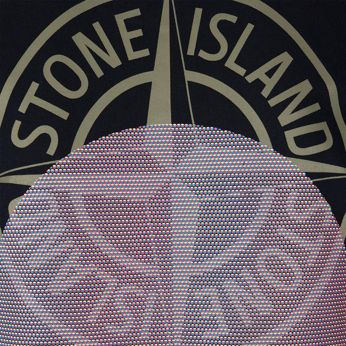 STONE ISLAND Graphic Logo Short Sleeve T-Shirt Navy 76152NS94 V0020