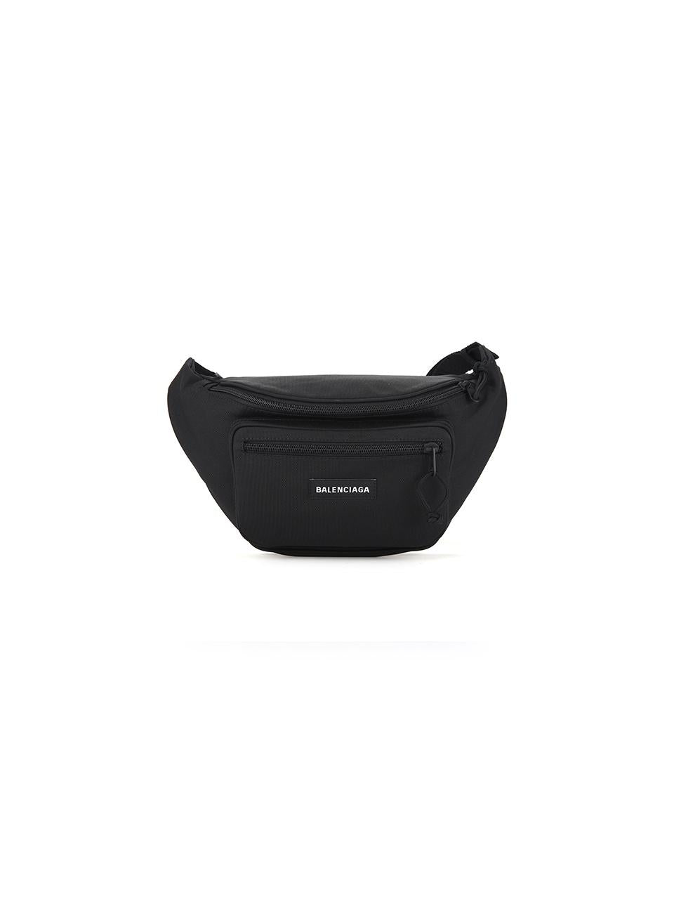 BALENCIAGA Unisex Black Sling Bag Crossbody