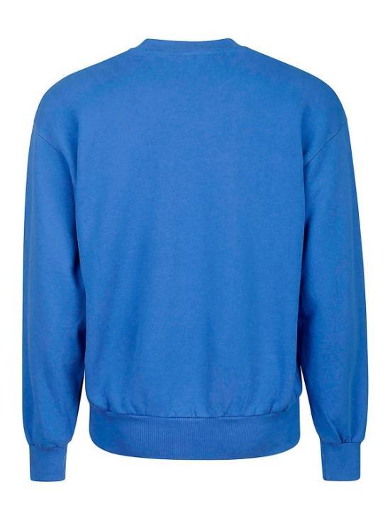Aries Long Sleeve Sweatshirt Men’s Crewneck Cotton Black FTAR20009BLU DOM