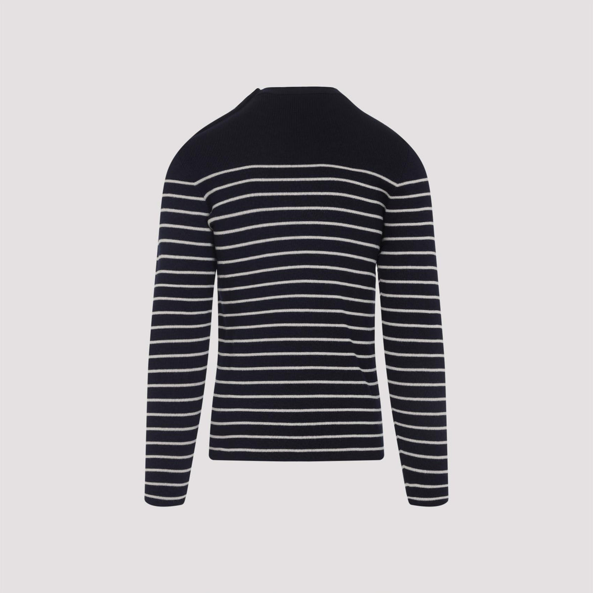 PRADA Wool Round Neck Knit Sweater for Men