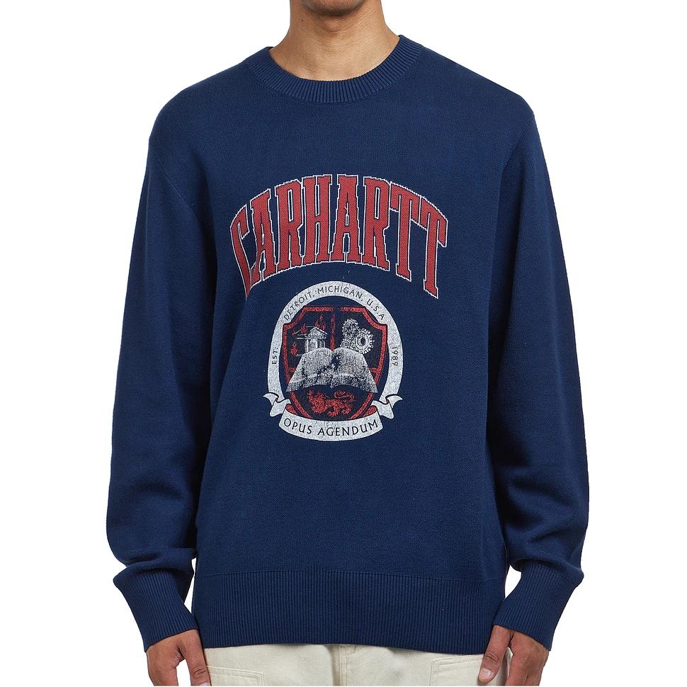 CARHARTT WIP Cotton Crewneck Sweater INK Unisex I034521 E7XX