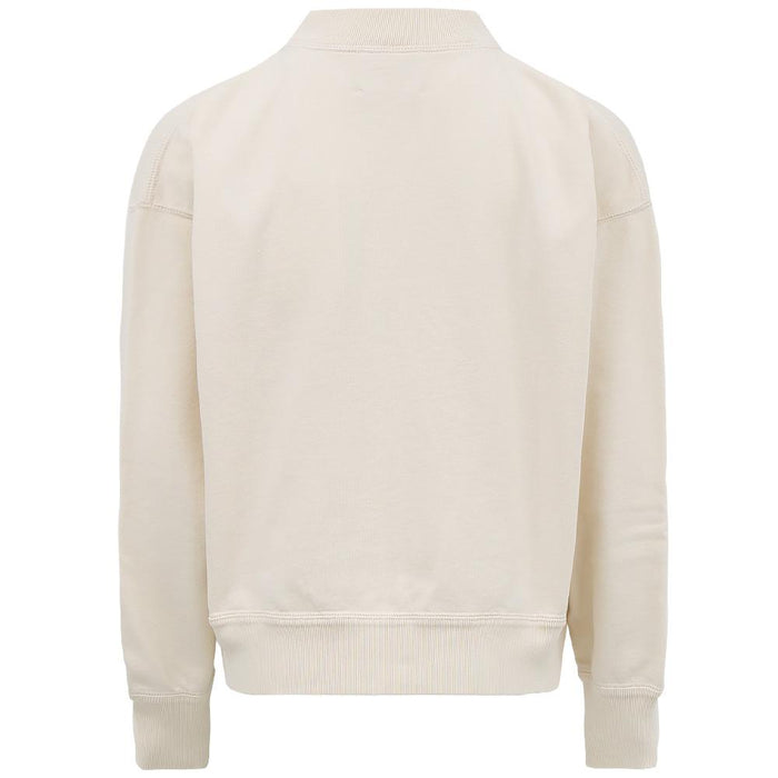 Isabel Marant Ecru Pink MOBY Logo Sweatshirt SW0003FA D1M04E ECPK