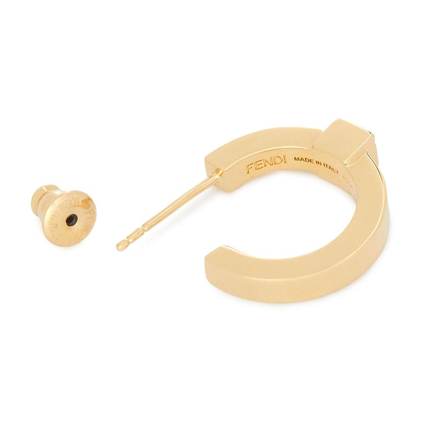 FENDI Forever Women’s Hoop Earrings 8AL216 B08 F0CFK