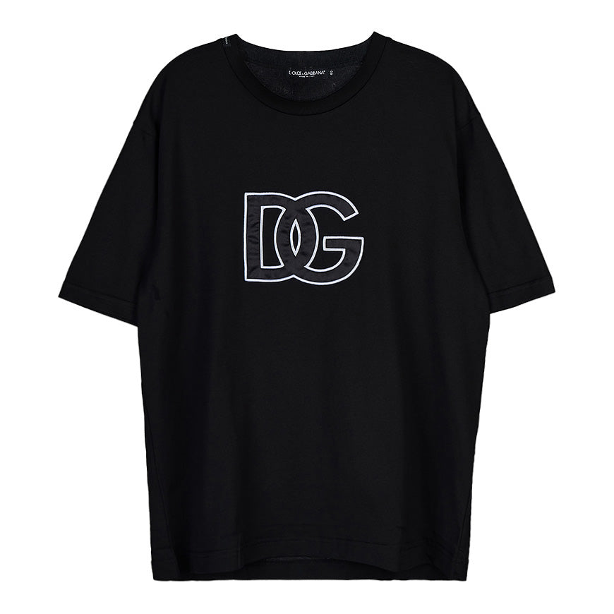 D&G Women's DG Logo Print T-Shirt G8PD7Z G7G6Q N0000 1