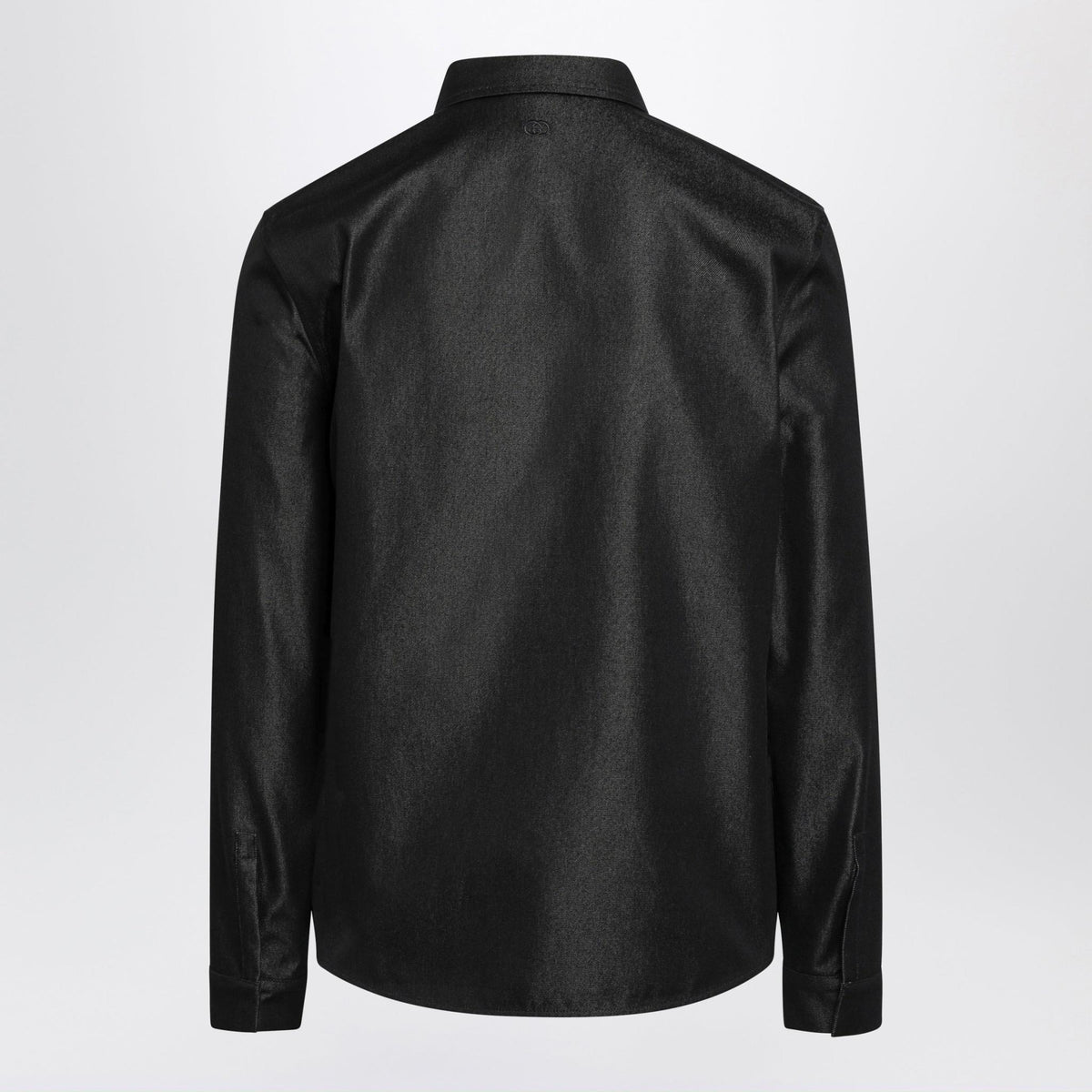 GUCCI Long Sleeve Shirt FW26 White Cotton Men's