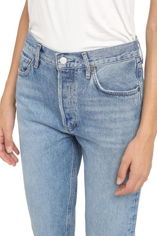 AGOLDE Blue Denim Jeans for Women A0561371HAV DOM