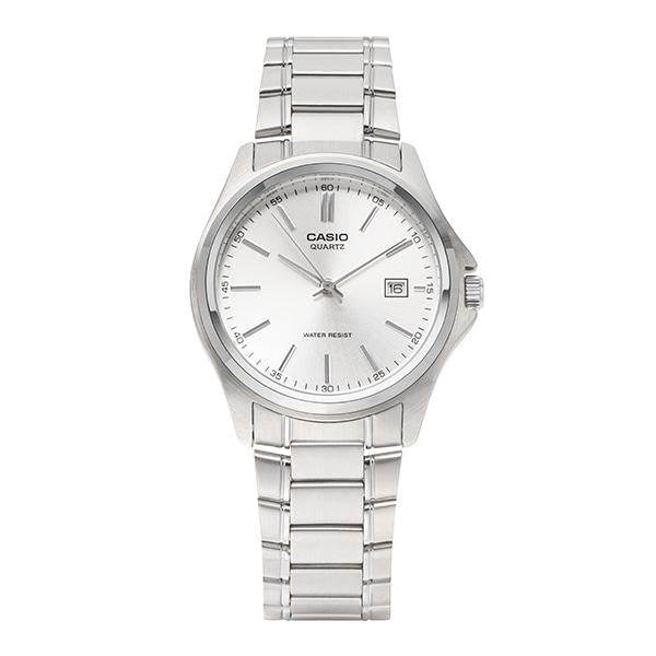 Casio Unisex Analog Metal Wrist Watch Silver Tone MTP 1183 A 7ADF