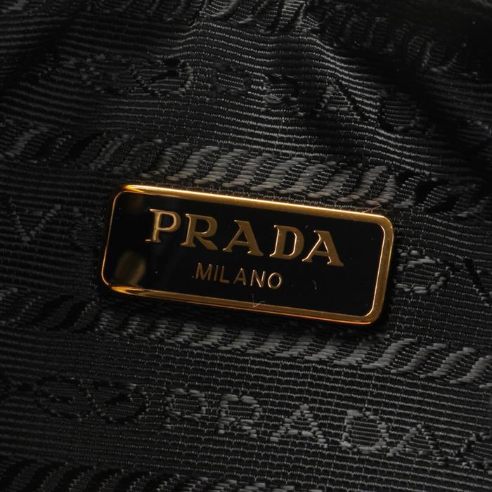 PRADA Re-Edition 2005 Saffiano Leather Mini Shoulder Bag Black