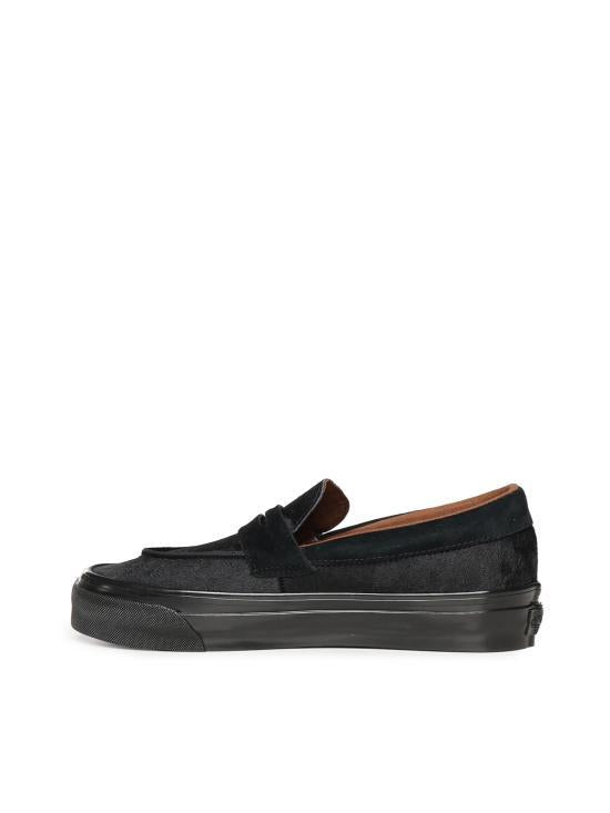 Vans Black Leather Loafers for Men VN000 VASBLA1