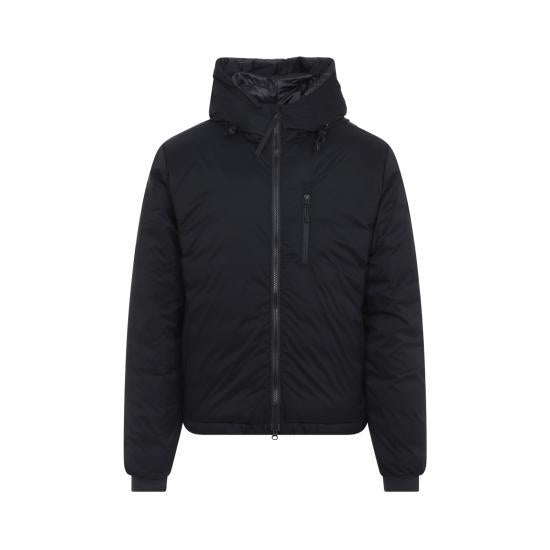 Canada Goose Lodge Hoodie Black Down Jacket for Women 5078 MB 9061