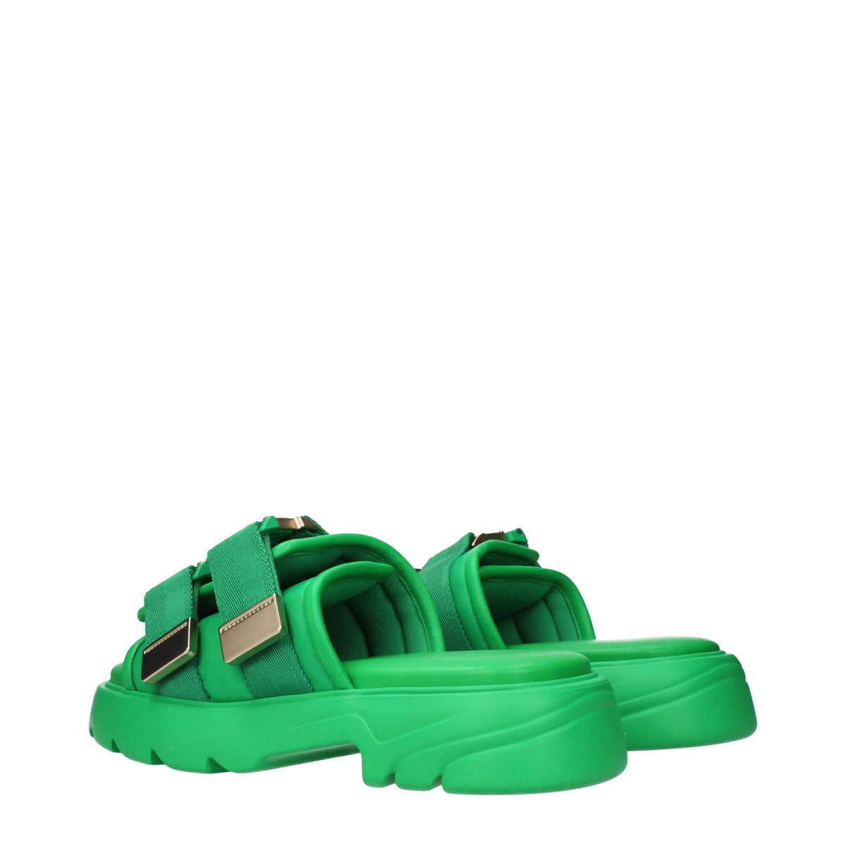 Bottega Veneta Black Leather Sandals