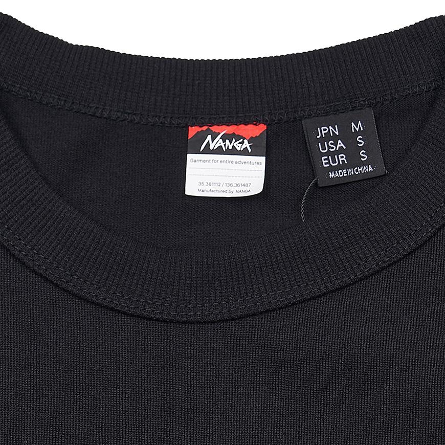 NANGA Men’s Hybrid T-Shirt N2500 1M021 Z BLK