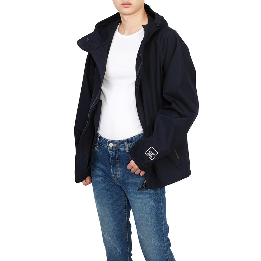CP Company Men’s Hooded Windbreaker Jacket Black