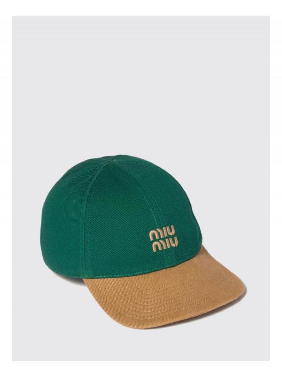 Miu Miu Cotton Baseball Cap