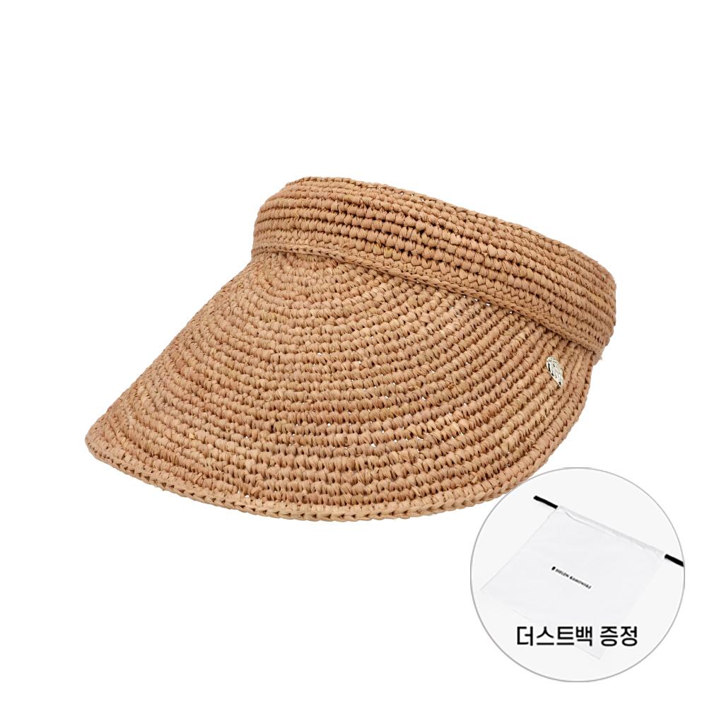 HELEN KAMINSKI Women’s Straw Visor Sun Cap HAT51934 NU