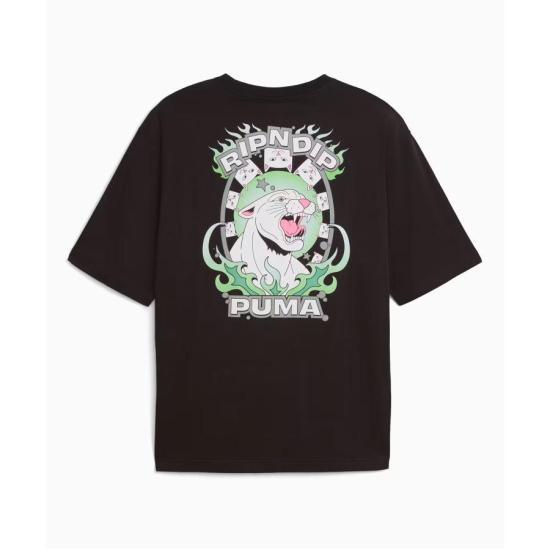 PUMA Short Sleeve T-Shirt for Men 632413 01 DOM