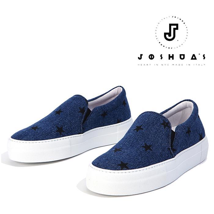 joshua sanders Black Star Pattern Slip-On Sneakers Women