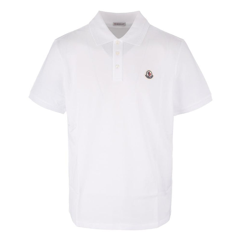 Moncler Contrast Collar PK Short Sleeve Polo Shirt 8A00009 84556 002