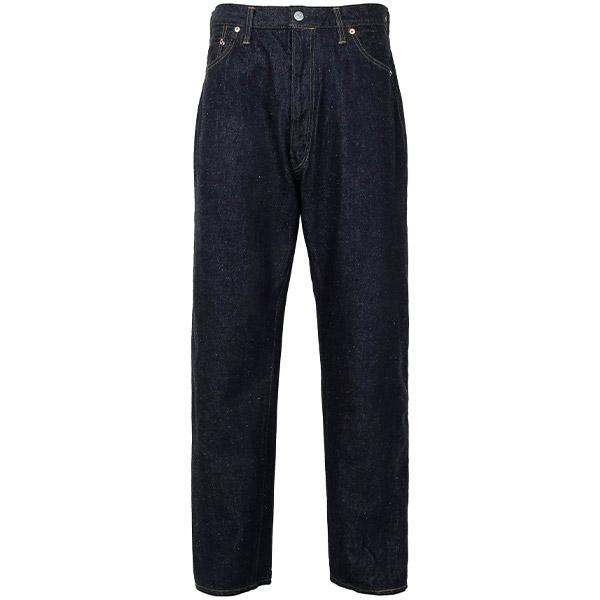 KAPTAIN SUNSHINE Indigo One Wash 5-Pocket Zip Front Denim Pants KSBS101DZ