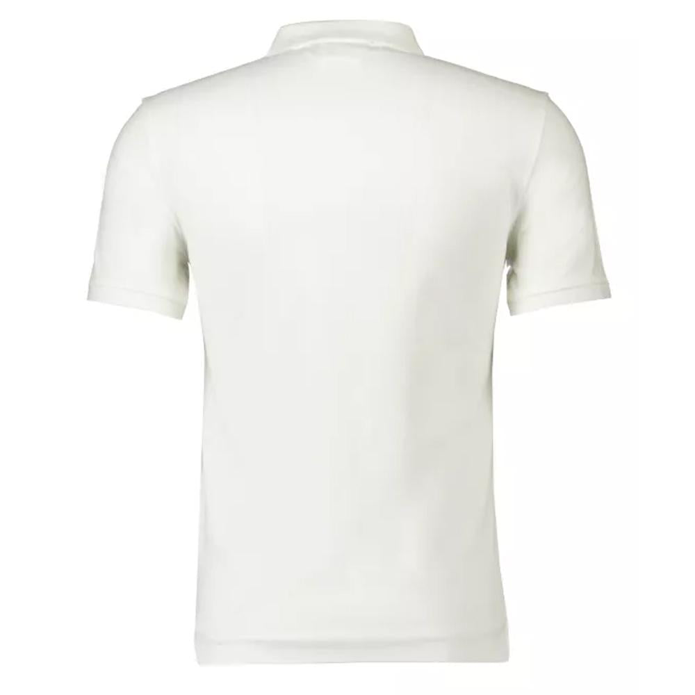 CP Company Logo Embroidered Polo T-Shirt White Men’s