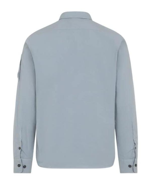 CP Company Garment-Dyed Long Sleeve Lens Shirt Organic Cotton