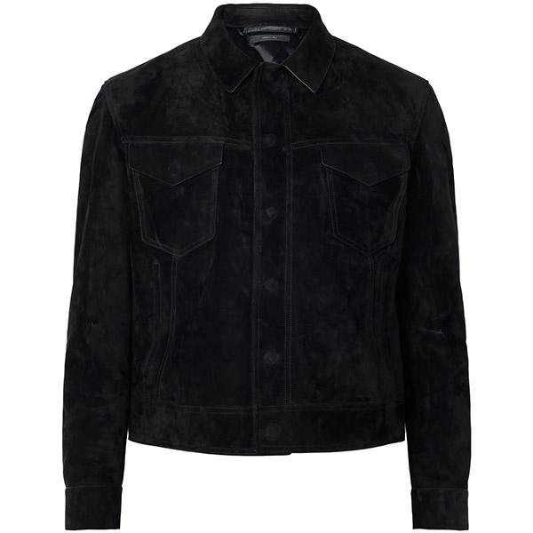 TOM FORD Black Suede Western Jacket LBI002 LMS028 LB999
