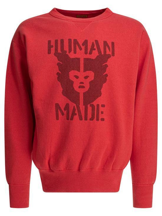 Humanmade Pink TSURIAMI Sweatshirt for Men HM29CS013