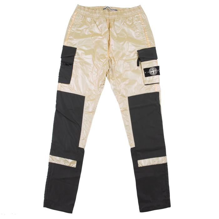 STONE ISLAND Nylon Metal Cargo Pants with Patch - Men’s Navy