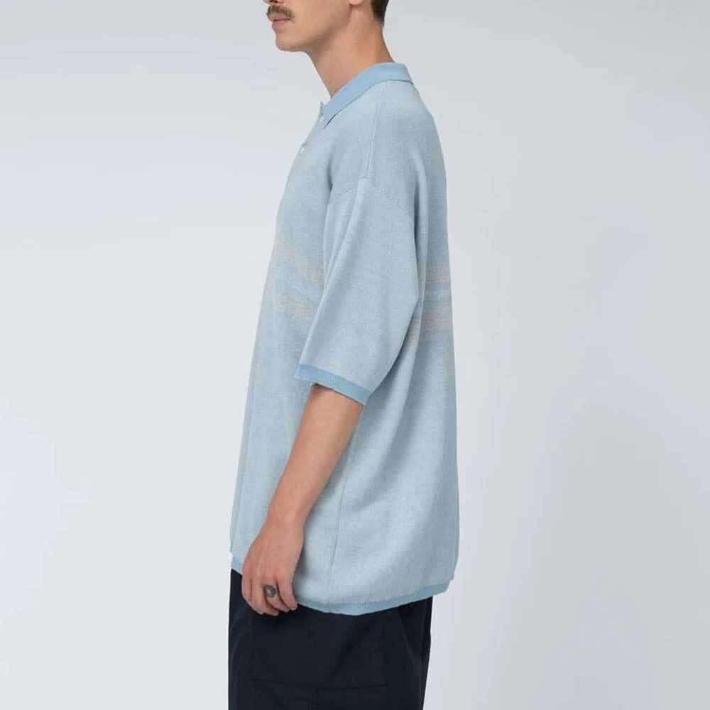 nanamica Polo Sweater Men's Knit Top S25SH016E SX