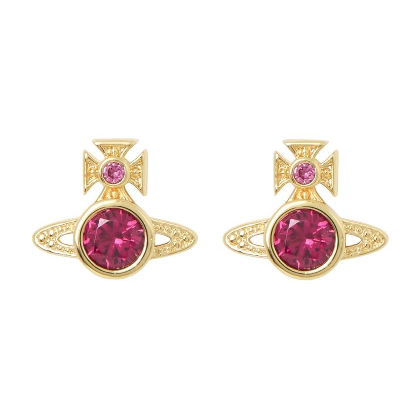 Vivienne Westwood London Orb Women's Earrings Silver Tone