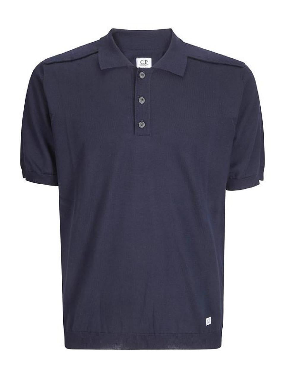 CP Company Boston Cotton Polo Collar T-Shirt