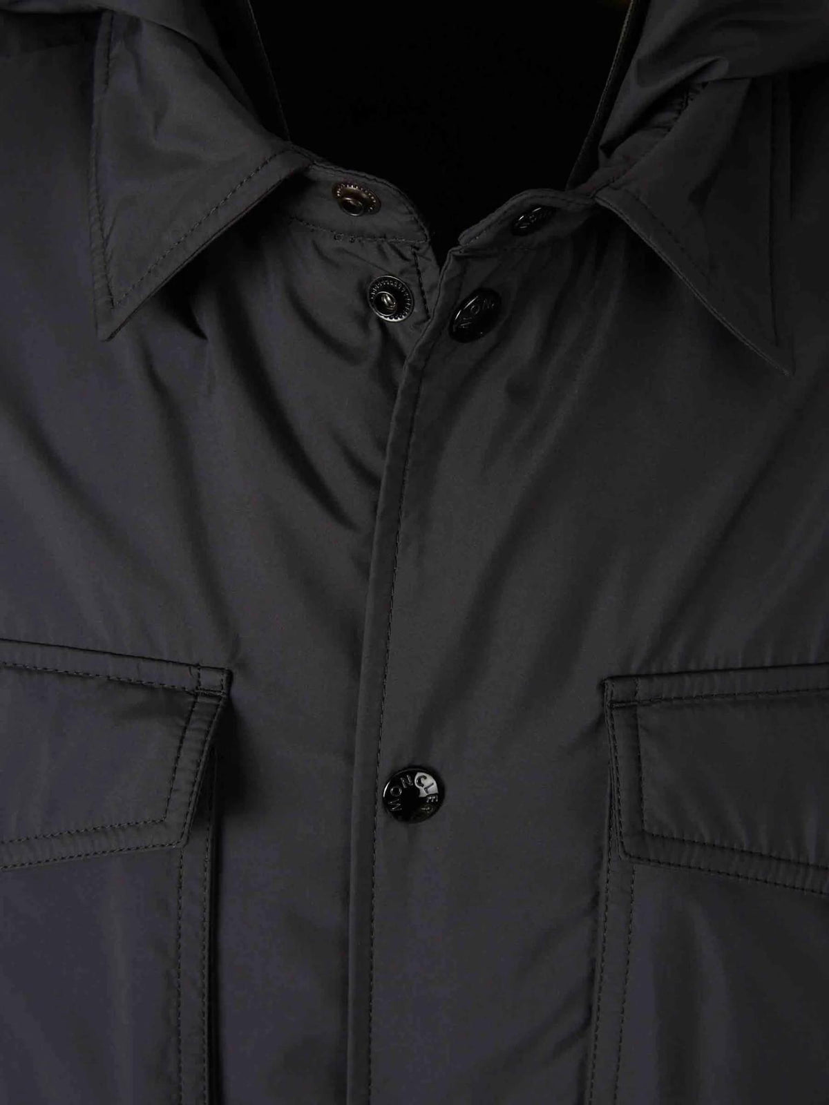 Moncler Black Down Puffer Jacket for Men