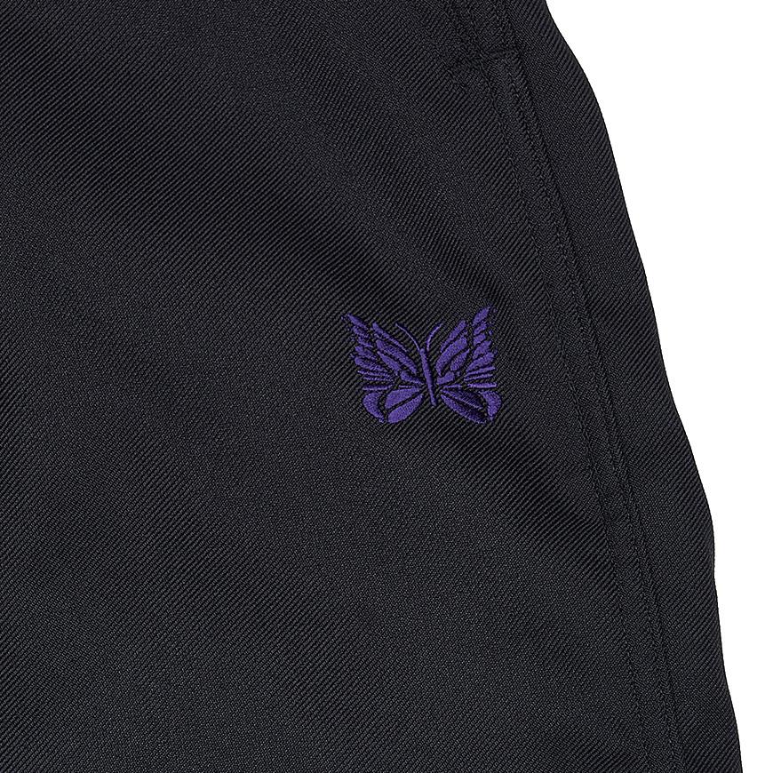 NEEDLES Men’s Poly Twill Classic Pants QV213D BLACK