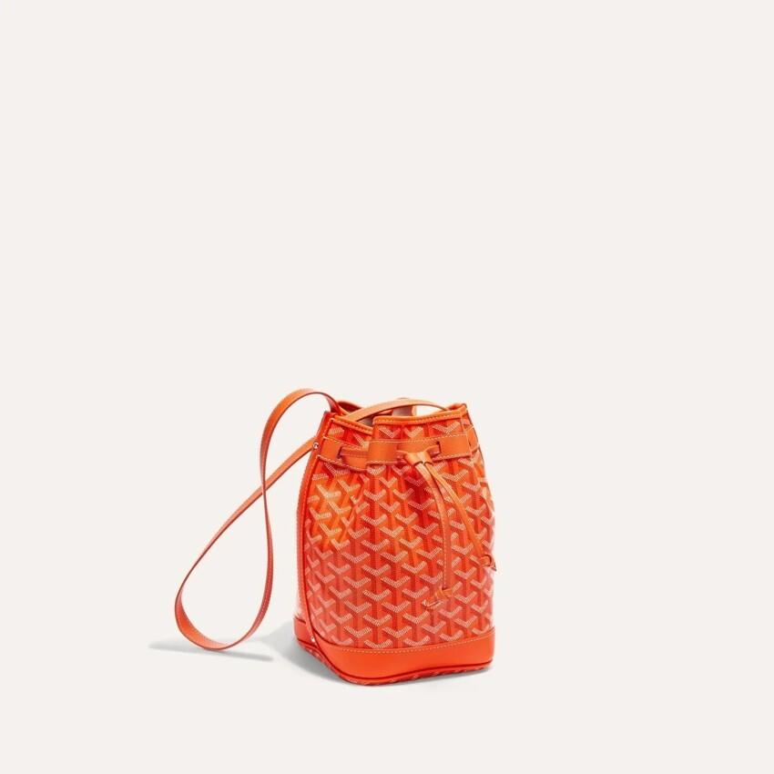 GOYARD Petite Flot Bucket Tote Bag Gray Women’s PEFLOTPMLTY07 CL07P