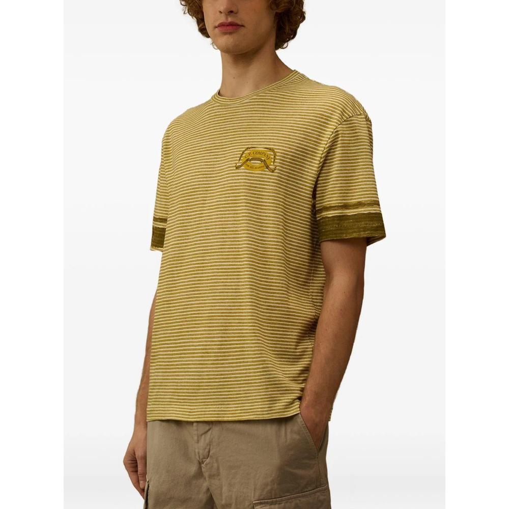 CP Company Men’s Stripe Short Sleeve T-Shirt