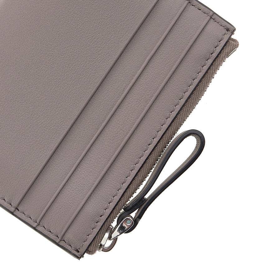 VALENTINO Garavani V Logo Plaque Card Holder Unisex Black Leath 4Y2P0U76 ZQU 416
