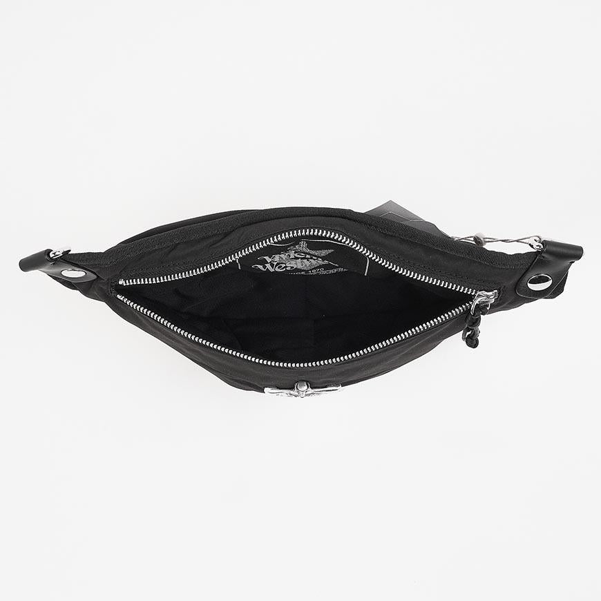 Vivienne Westwood Women’s City Bumbag Shoulder Bag Black Leather