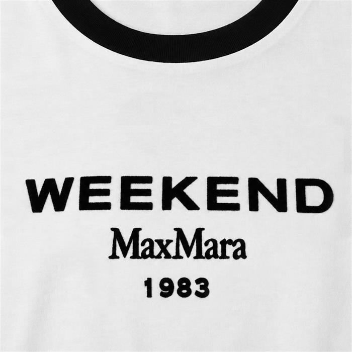 Max Mara EDISON Short Sleeve T-Shirt White