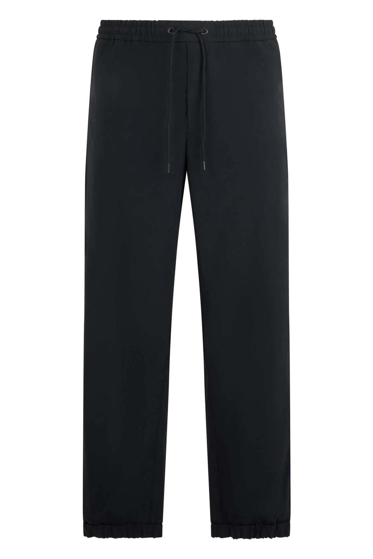 Moncler Black Wool Suit Trousers