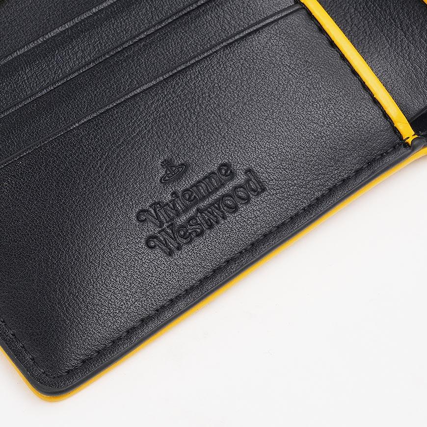 Vivienne Westwood Men’s Leather Bifold Wallet Black