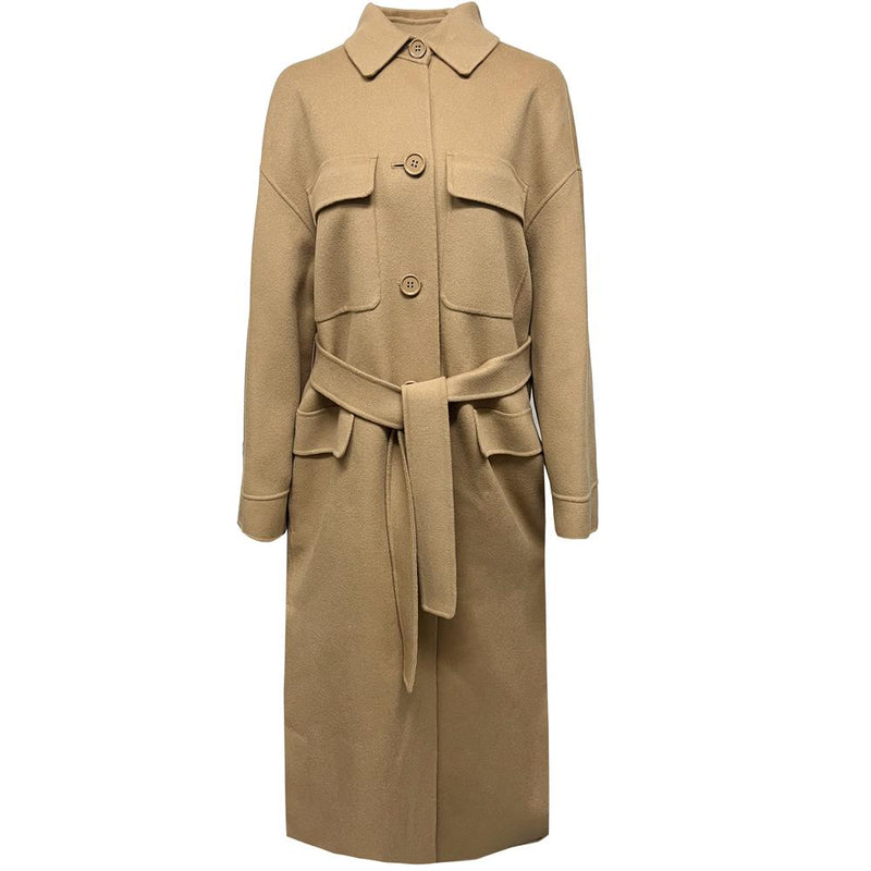 Max Mara Milo Belted Wool Coat 2519011021 033