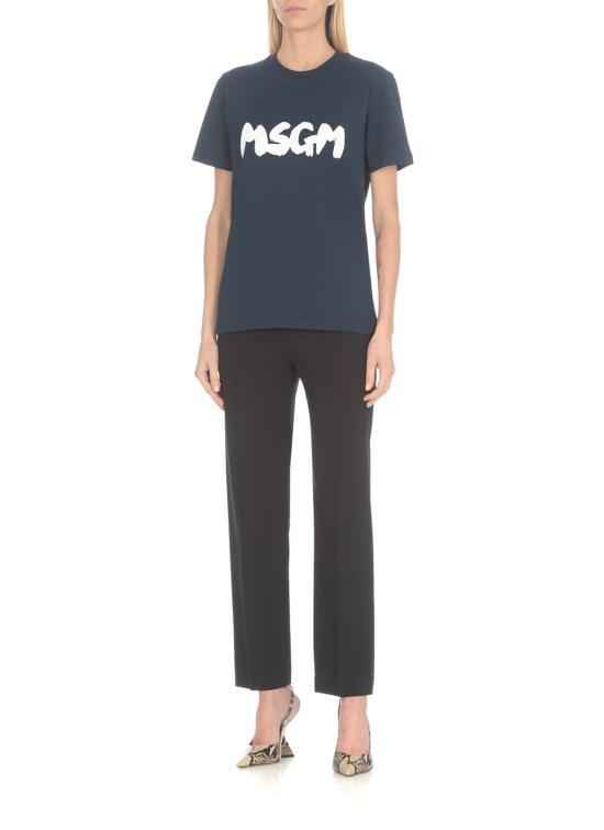 MSGM Navy Short Sleeve T-Shirt 3641 MDM992 4700289