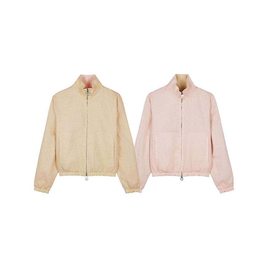 Loro Piana Women’s Linen Bomber Jacket FAQ0520 B5ZG
