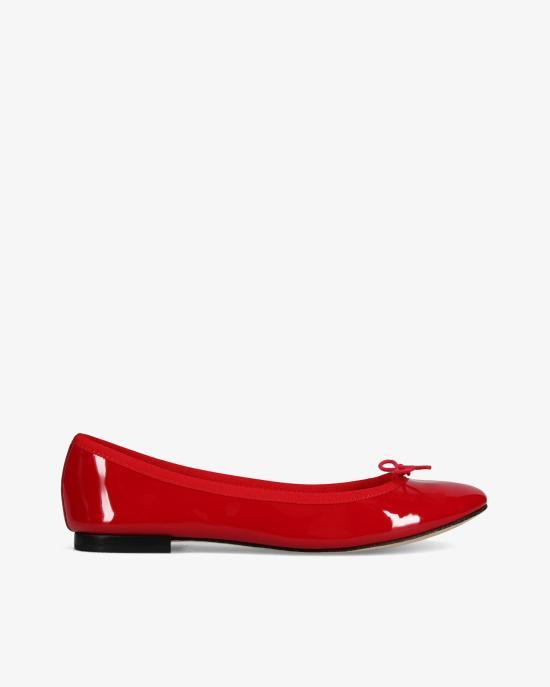 repetto Black Leather Ballet Flats V086V550V086V550 FLAMME DOM